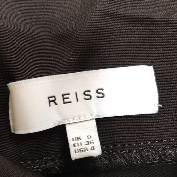 NWT! REISS size 4 black perla off shoulder jumpsuit - Picture 8 of 15